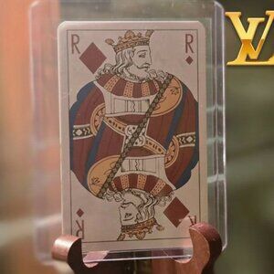 Louis Vuitton "King of Diamonds" Playing Card